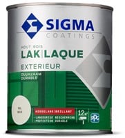 Sigma Exterieur Lak Hoogglans 2 5 Liter RAL 9016 Kopen SALE Tot 65