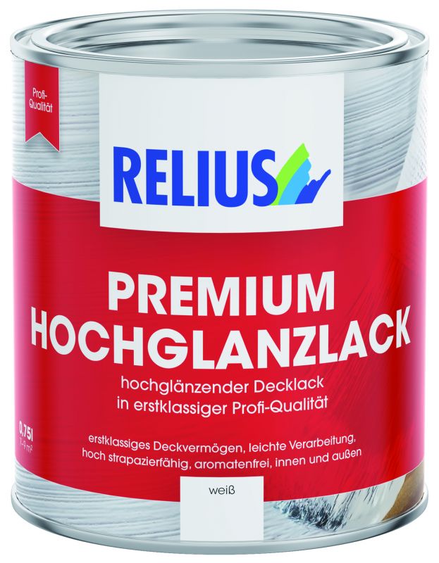 Relius Premium Hockglanzlack 0,75 liter