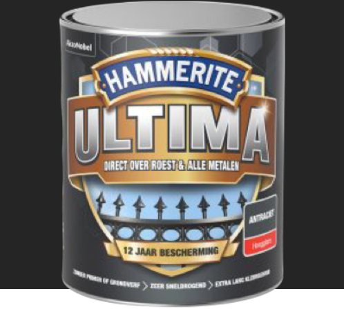 Hammerite Ultima Zwart Mat Kopen | SALE -65% | De Verfmenger