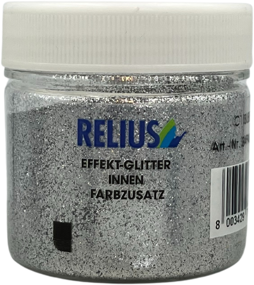 Ontwaken ik ben trots Grote waanidee Relius Glitter Effect - Zilver Verfmenger