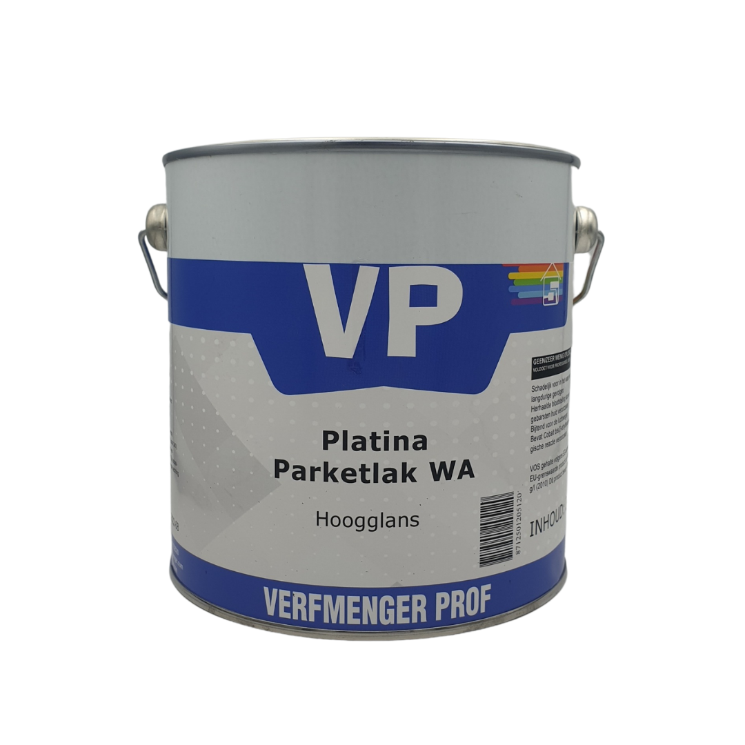 VP Platina Parketlak WA Hoogglans 2,5 liter